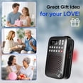 thumbnail image 6 of UMUTOO Mini Portable Bluetooth Radio with MP3 Player, FM Radio, Recording, 3W Speaker, TF Card Playback, Type-C Charging, Compact & Lightweight Design, 6 of 8