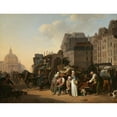 thumbnail image 3 of Louis Léopold Boilly 24x19 Black Modern Framed Museum Art Print Titled - The Movings (1822), 3 of 5