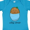 thumbnail image 4 of Inktastic Little Spud Blue Boys or Girls Baby Bodysuit, 4 of 5