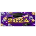 Class of 2024 Graduation Backdrop Graduation Party Decorations Kids