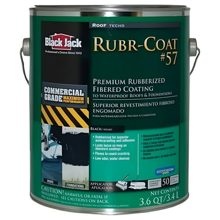 GARDNER-GIBSON 6080-9-34 Series 3.6QT Rubb Roof Coating