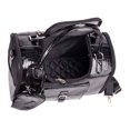 thumbnail image 3 of Billuyoard Bolso de PU para mascotas a la moda, transportador de perros transpirable, bolso de viaje para gatitos al aire libre con monedero, bolso con Aseo de mascotas Negro S Billuyoard PT005094-02, 3 of 6