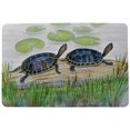 thumbnail image 1 of Betsy Drake DM045 Two Turtles Door Mat - 18 x 26 in., 1 of 1