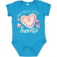 thumbnail image 3 of Inktastic Pop Pop's Little Sweetie with Pink Heart Cookie Boys or Girls Baby Bodysuit, 3 of 5