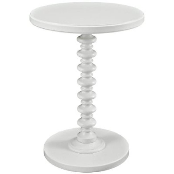 Powell Furniture Round Spindle Table White Com Powell Furniture Round Spindle Table, Round Spindle Table