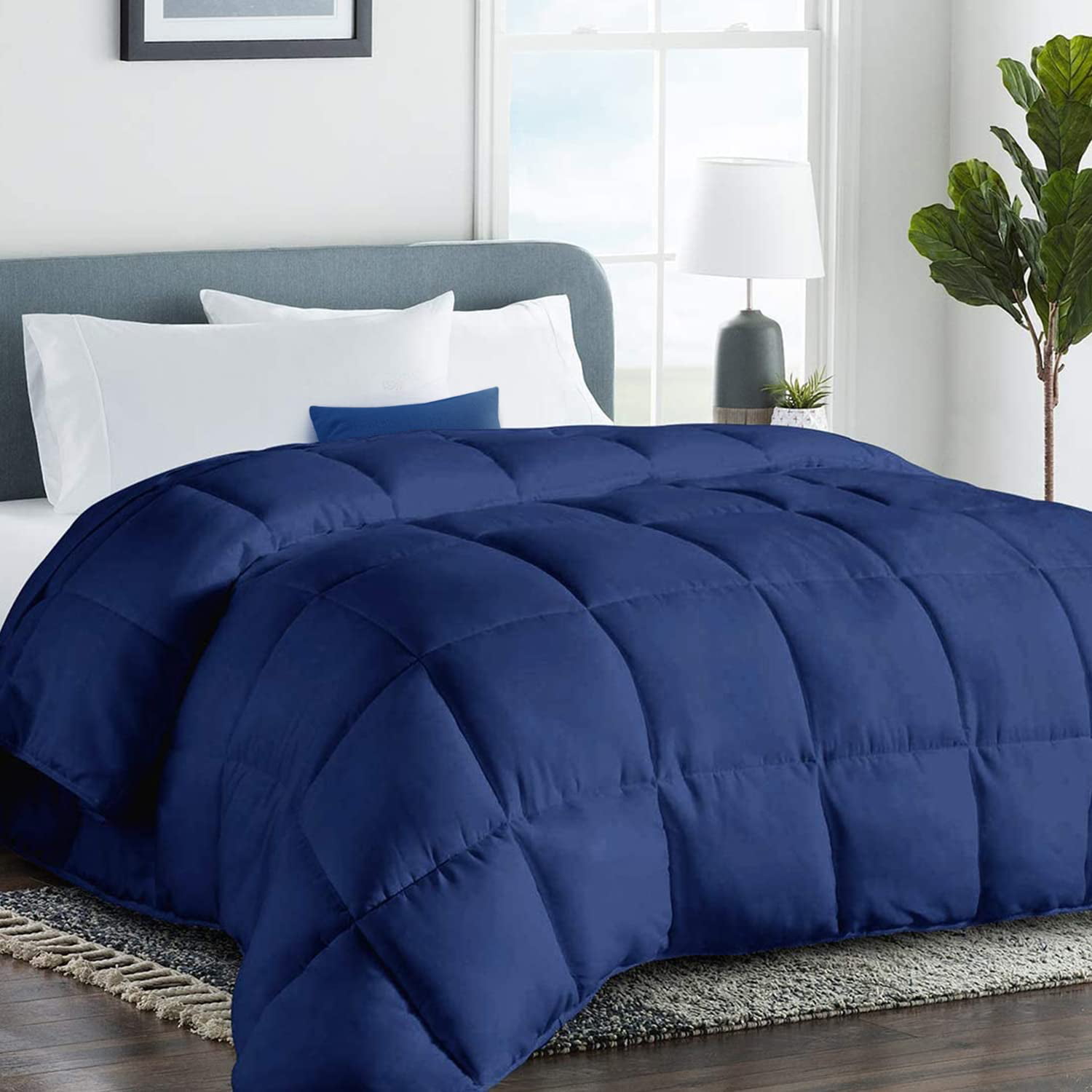 Details about   MOONCAST All Season Comforter Soft Quilted Down Alternative Summer Cooling Duvet 