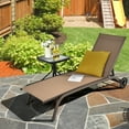 thumbnail image 2 of Patiojoy Outdoor Chaise Lounge Chair Patio Lounge Recliner with 6-Position Adjustable Backrest, 2 of 8