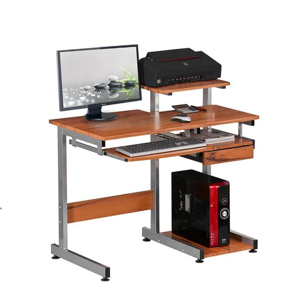 Techni Mobili Complete Computer Workstation Desk Rta 2706a Gray Techni Mobili Complete Computer