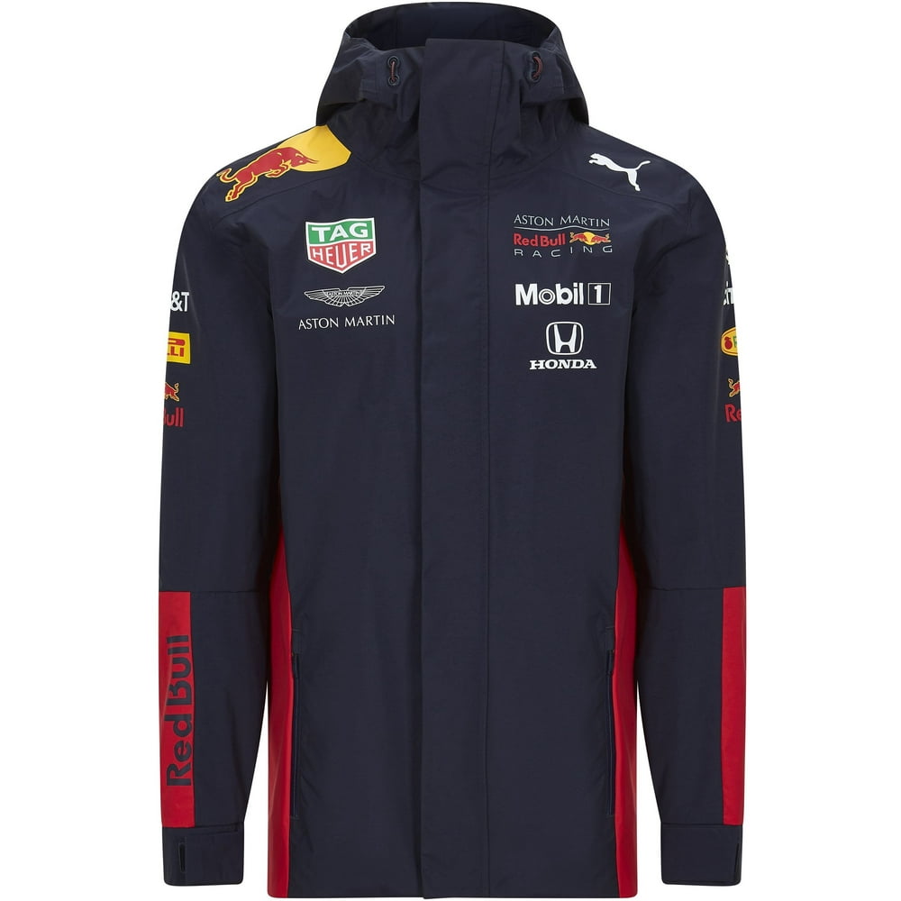 Red Bull Racing - Red Bull Racing F1 2020 Men's Team Rain Jacket Navy ...