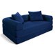 thumbnail image 1 of SOFA CAMA TEDDY CHENILLE ZAFIRO, 1 of 10