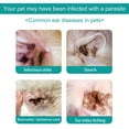 thumbnail image 5 of Pet Ear Cleaning Oil, Ear Cleaner Oil for Dogs & Cats, Ear Relief, Exterminate Worms, Mites and Deodorize, Wash & Dry Treatment, Alcohol-Free,5PCS, 5 of 10