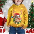 thumbnail image 4 of Landzoo Toddler Boys Fleece Hoodies Graphic Print Long Sleeve Fall Winter Comfortable Sweatshirts For Boys Size 4-5 Years, 4 of 5