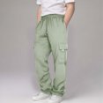 thumbnail image 2 of Tween Boys Sweatpants Athletic Pants Baggy Sweatpants for Boys 3-14 Years Kids Youth Workout Sweat Pants Kids Sweatpants Size 11-12 Years, 2 of 7