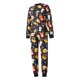 thumbnail image 4 of Mameluco con estampado de manga larga para mujer Ropa de dormir cómoda con estampado navideño Ropa de estar informal, 4 of 8