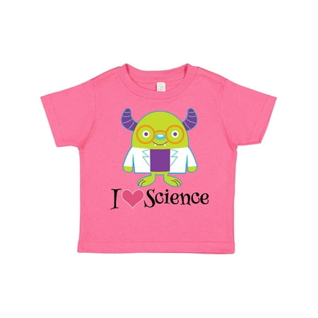 

Inktastic Scientist I Love Science Future Childs Shirt Gift Toddler Boy or Toddler Girl T-Shirt