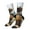 2 Black-2, variant on Cat In Sun Hat Crew Socks for Men & Women, Breathable Casual Athletic Ankle Socks