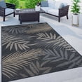 thumbnail image 2 of Indoor Outdoor Rug Bahama Palm Frond Indoor Outdoor Carpet Patio Rugs Easy to Clean, 2 of 10
