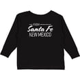 thumbnail image 3 of Inktastic From Santa Fe New Mexico in White Distressed Text Boys or Girls Long Sleeve Toddler T-Shirt, 3 of 5