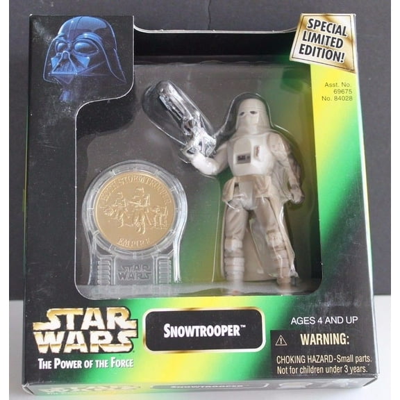Star Wars: Power of the Force Millenium Coin Edition Snowtrooper Action Figure