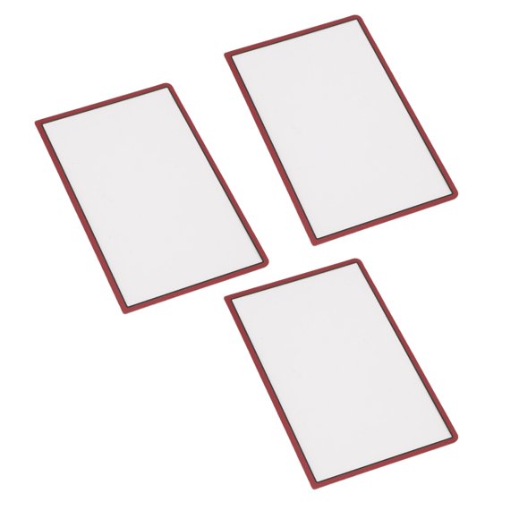 3 Pcs Cadre de Remplacement pour Écran Supérieur pour Nouveau 3DS TG, Couvercle d'Objectif en Résine avec Toucher Plus Lisse, Cadre d'Écran Supérieur Couvercle d'Objectif pour Nouveau 3DS TG