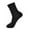Black, variant on Men Polyester Half Cushion Mid Crew Socks 1pack Stockings for Women Women's Nylon Stockings Tall Tights for Women Thick Tights for Women Winter Thigh High Stockings for Women Lingerie Skeleton Thigh