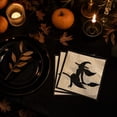 thumbnail image 5 of SLYNSHome 20Pcs Witch Disposable Tableware Paper Napkins Vintage Printed Table Supplies For Halloween Dinner Holiday Party Tabletop Decor, 5 of 6