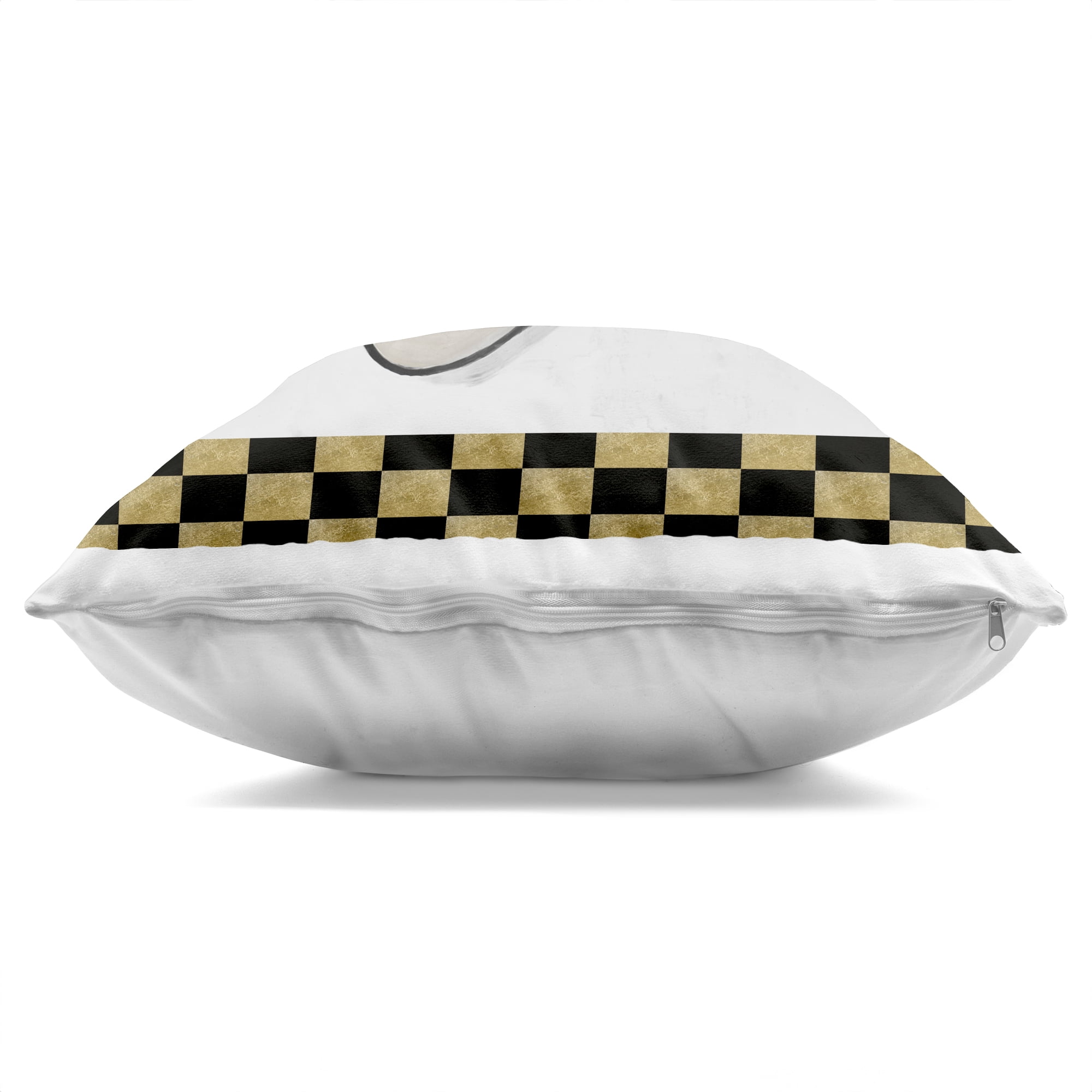 Stupell Industries Black Sliders Shoes Decorative Printed Throw Pillow, design by Lorenzo Collective