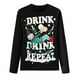 thumbnail image 3 of Camisas Navideñas Para Mujer Camisetas de Manga Larga Estampado de Bebidas Sudadera Con Cuello Redondo Informal Blusa Odeerbi ODB209786, 3 of 6