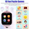 thumbnail image 3 of JIAN YA NA Smart Watch for Kids, Kids Watch with 10 Games Camera Music SOS Call Alarm, Birthday Gifts for Age 4-12 Boys Girls（Pink）, 3 of 6