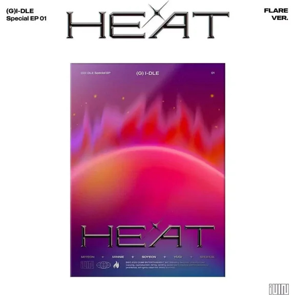 New: (G)I-Dle - Heat (Flare Ver.), Walmart Exclusive Cd