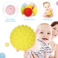 thumbnail image 4 of Muyoka Baby Sensory Ball BPA Free Baby Texture Ball, 10PCS Bola de masaje Efecto de sonido Juguete de goma para beb茅s de 6 meses en adelante, Di谩metro 6.5cm (10pcs), 4 of 6