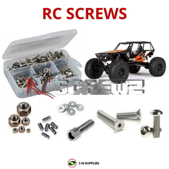 RCScrewZ Stainless Screw Kit axi013 for Axial Wraith Rock Racer #AX90018/20 RC Car | SET