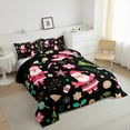 thumbnail image 3 of Manfei Santa Claus 3-Piece Full Size Comforter Sets,Merry Christmas Bedding Comforter Set,Festival Xmas Lightweight Bedding Sets,Luxury Children Bedroom Decor,Reversible, 3 of 8
