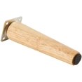 thumbnail image 3 of patas de madera para mesa, patas de madera para sofá, patas para muebles, patas de madera para muebles de 8 cm/15 cm/20 cm, con placas de montaje y tornillos para sofá cama, armario, sillón JFHHH pequeña, 3 of 4