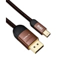 thumbnail image 3 of Zeskit X-Tech VESA Cable Mini Displayport a Displayport DP 2.1 DP80 80Gpbs, 3 pies, 3 of 8