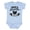 AE-Light Blue, variant on I Have a Fuzzy Daddy Beard Boys or Girls Baby Bodysuit