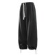 thumbnail image 1 of Pantalones cargo de senderismo para hombre: corte holgado, cintura con cordón, cinturilla elástica; pantalones deportivos informales con bolsillos utilitarios., 1 of 5