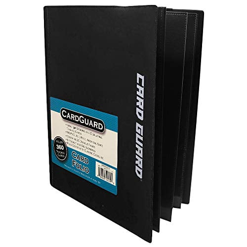CardGuard Trading Card ProFolio, 9Pocket SideLoading Pages, Holds