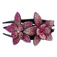 thumbnail image 1 of Shisuyan Épingle à Cheveux Rose avec Strass Lot de 1 4.3x2.8in, 1 of 8