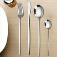 thumbnail image 7 of Stainless Steel Knife and fork 24 Piece Tableware Set Gift Box Titanium Gold Plated Western Spoon, 7 of 7