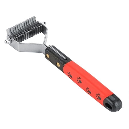 Faginey Pet Hair Comb Stainless Steel Pin Grooming Deshedding Tool