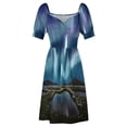 thumbnail image 5 of Northern Lights Sleeveless Dress women dresses Evening dresses, 5 of 7
