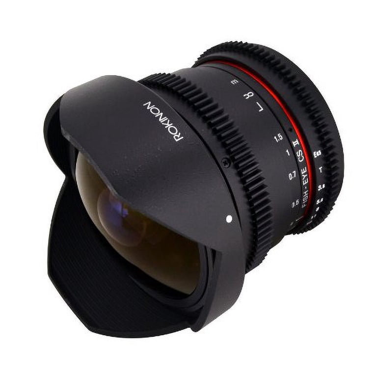 Rokinon 8?mm T / 3.8魚眼レンズCineレンズwith Removable Hood for Sony E ROKINON 8mm T3.8 Cine HD Fisheye Lens w/Removable Hood [Multiple