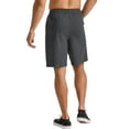 thumbnail image 3 of Hanes Shorts Mens French Terry Sweat Elastic Waist Tri-Blend Pockets 9 in Inseam, 3 of 6