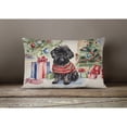 thumbnail image 2 of Carolines Treasures DAC1210PW1216 16 x 12 in. Unisex Affenpinscher Christmas Fabric Decorative Pillow, 2 of 4