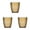 3PCS-A, variant on Zhuke Unbreakable Acrylic Glass Set - 8oz Transparent Cups for Hot/Cold Drinks - Stackable Fall-Proof Tumblers for Kitchen, Bar & Outdoor Use