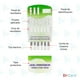 thumbnail image 3 of NOVAtest Pruebas Antidoping Para Detección De Drogas 6 en 1, 3 of 5