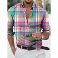thumbnail image 1 of Nuevas camisas de manga larga de moda para hombre, camisetas de manga larga con estampado informal diario con solapa para hombre , ropa para exteriores de alta calidad, 1 of 6