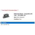 thumbnail image 2 of Differential Mount - Compatible with 1985 - 1987 BMW 735i 1986, 2 of 2
