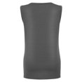 thumbnail image 5 of Womens Tank Tops $4.98 Sleeveless Round Neck Casual Ladies Vest Tank Gray S, 5 of 6